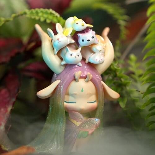 Original Fuzhu Wonderland Series Blind Box Toy Figure Confirmed Style Cute Anime Character Gift Free Shipping