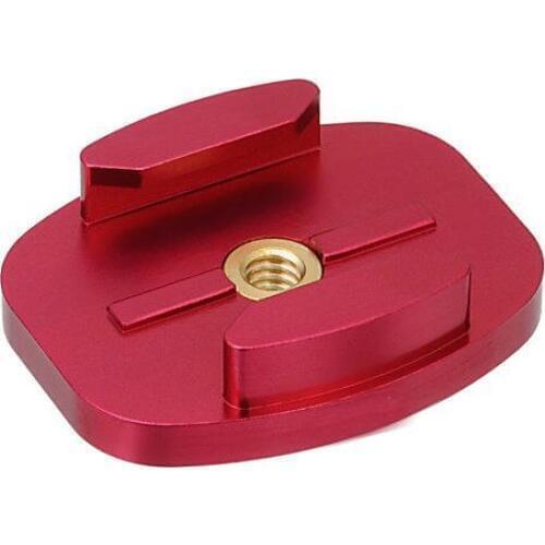 GoTough QR Red Metal Tripod Mount for GoPro HD Hero2, Hero3/3+ and Hero4 Cameras