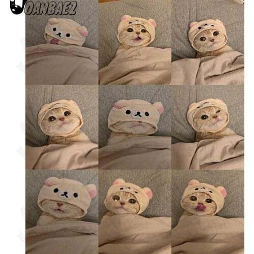 Playful Cute Diamond Painting Mosaic 5D Diy Cute Kitten Cross Stitch Sticker Diamond Embroidery Home Handmade Decoration Gift