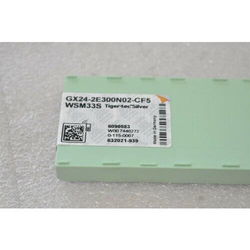 10PCS CARBIDE INSERT GX24-2E300N02-CF5 WSM33S