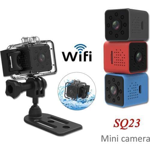 SQ23 Mini Cam WIFI Camera HD 1080P Night Vision DVR Motion Recorder Camcorder With Waterproof Shell Small cam SQ23 Support Hidde