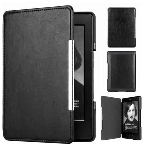 Fashion Sleeve for Kindle 499 E-reader K6 Case Dormant Leather Case for K4 K5 Cover Protective Shell