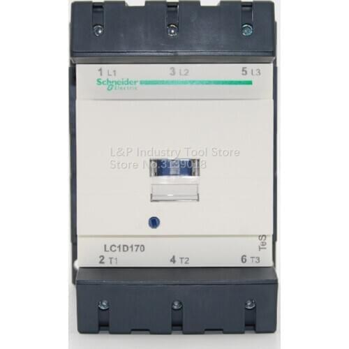 New Original Schneider Electric LC1D17000M7C Contactor LC1D17000M7C 170A Load 90KW-380V Standard TeSys