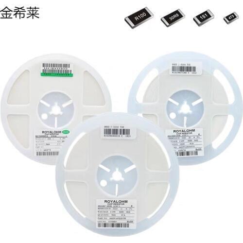 SMD resistor 0402 1% F 0.01R-100M Professional resistor thick film resistor supplier, full range of stock