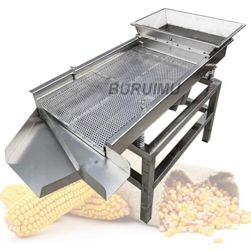 Food Sieve Machin Vibrating Electric Screen Shock Large Granular Material Screening Machine Double Layer Sieves