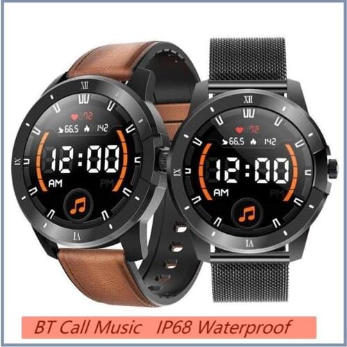 Smart Watch Women IP68 Waterproof Men GT2 Music Playback BT Call Full Touch Screen Smartwatch For Android Ios Huawei Xiaomi