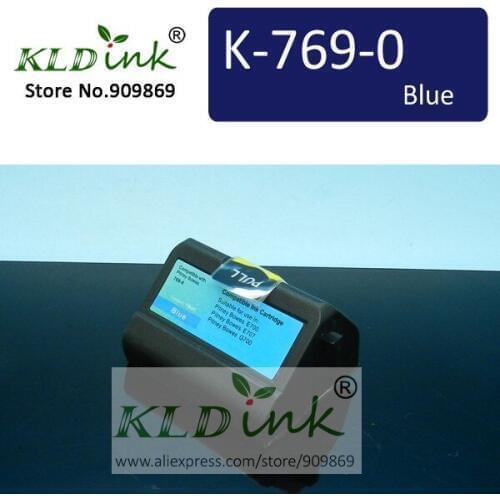Compatible 769-0 769-B Blue Postage Meter Ink for Pitney Bowes E707 E700 E709 E702 E726 E700 G700 Personal Post Postage Meter