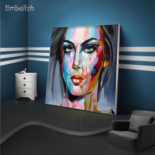 Embelish 1 Pieces Modern Wall Art Picture For Living Room Fantasy Woman Portrait Home Decor HD Print Canvas Paintings Artworks