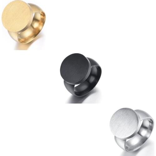 Foreign trade jewelry wholesale new titanium steel jewelry boys fashion stainless steel ring