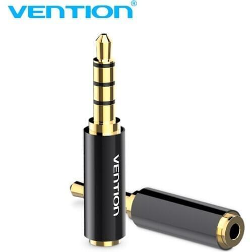 Vention 1pcs High Quality 3.5mm Male Jack to 2.5mm Female Plug 4 Pole Head Phone Earphone Stereo Audio Adapter Connector