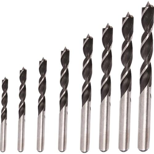 3-Tip Carpentry Drill Bit Woodworking Drill Bit 3/4/5/6/8/10/12mm Drop Shipping Wholesale