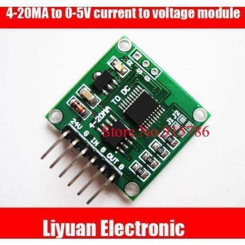 4-20MA to 0-5V current to voltage module / linear converter / current conversion transmitter module