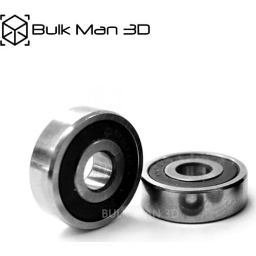 625RS 625-2RS Deep Groove Ball Bearings 5x16x5mm Steel miniature bearing for CNC V-Slot V Wheel Kit