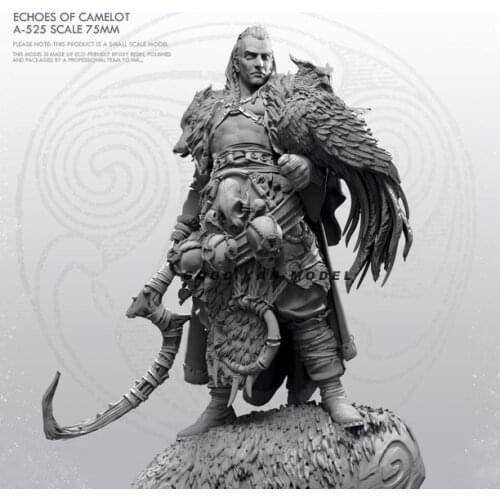 75MM Resin model kits DIY figure colorless and self-assembled A-525