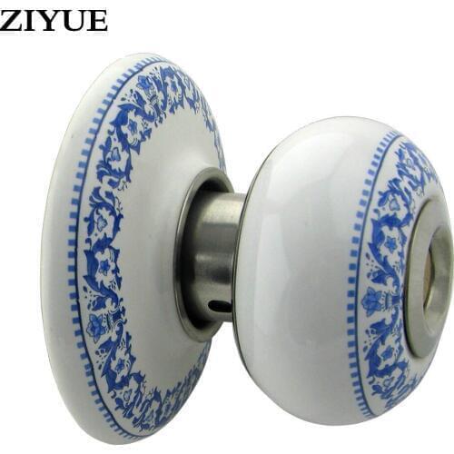 Free Shipping High Class Ceramic Lock Cylinder Door Lock indoor Mechanical Ceramic Ball Spherical Lock for Apartment Home door