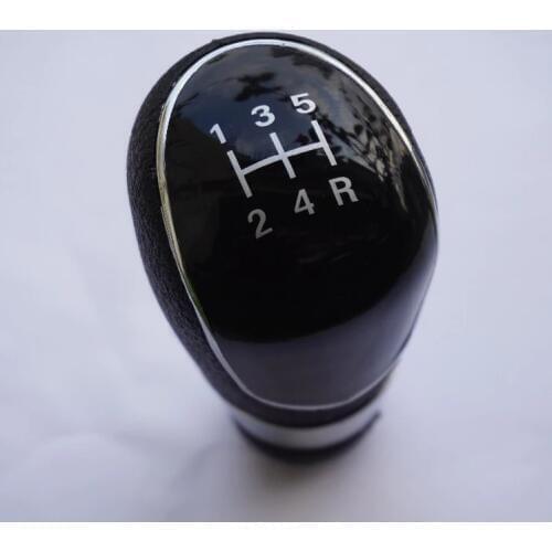 Fast shipping 5 Speed Car Gear Shift Knob For Ford Focus MK2 MK3 Fiesta 2008-2013 C-Max 2007-2013 B-Max 2012- Kuga 2008-2013