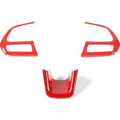 Car Steering Wheel Cover Trim Interior Accessories for Jeep Renegade 2015-2020 Compass 2017-2020