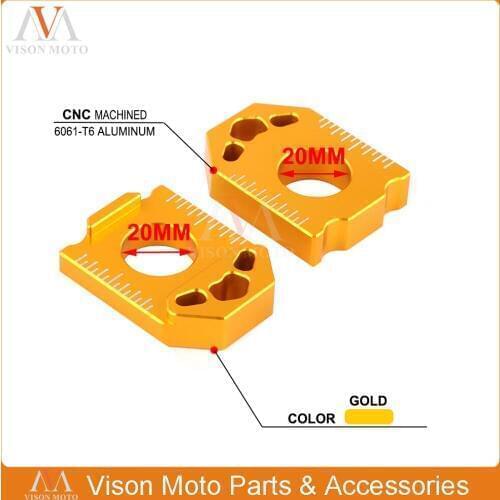 CNC Rear Chain Adjuster Axle Block For Suzuki DRZ400SM DRZ 400SM 2004 2005 2006 2007 2008 2009 2010 2011 2012 2013 2014 2015