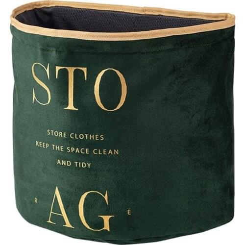 Dirty Clothes Storage Basket Household Dirty Clothes Basket Laundry Basket Folding Waterproof Storage Bucket