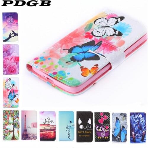 PDGB Painting Wallet Leather Case For Huawei Honor 8X Cases Honor 4C Pro Y6 Pro Enjoy 5 Honor 5C Colour Book Flip Cover