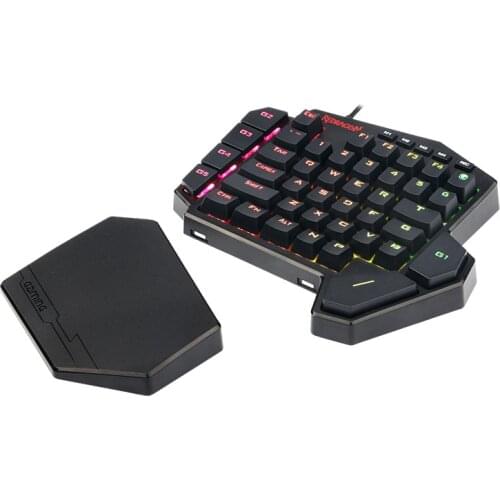 One-handed Mechanical Keyboard Gaming Keyboard Left-handed Notebook Desktop Keypad Mute