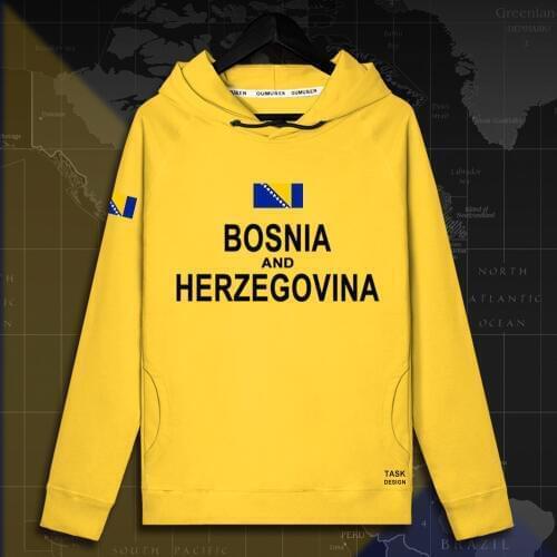 Bosnia and Herzegovina BIH Bosnian Herzegovinian mens hoodie pullovers hoodies men sweatshirt new streetwear clothing Sportswear