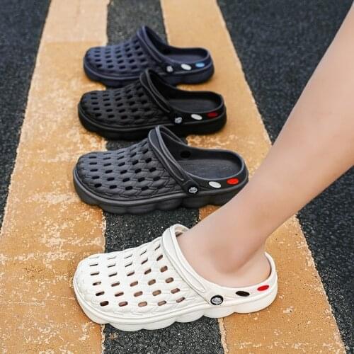 Slippers Slides for Men 2021 Summer Fashion Outdoor Leisur Extraordinary Flying Fabric Slippers