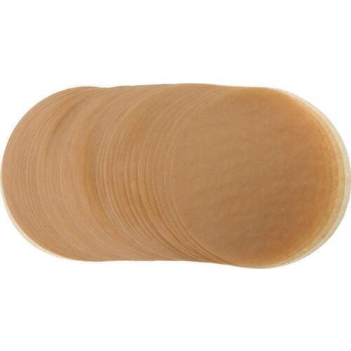 Unbleached Parchment Paper Cookie Baking Sheets,7 Inch Premium Brown Parchment Paper Liners For Round Cake Pans Circle,Non-Stick