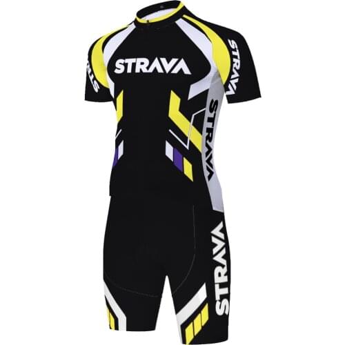 NEW Strava jumpsuit one piece team triathlon kit cycling clothing skinsuit bike mtb ropa ciclista speedsuit 20D ropa ciclismo