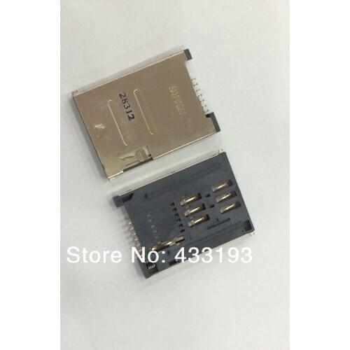Original suyin sim card mobile phone connector 7p deck 254070fb007s222zl 10PCS/LOT