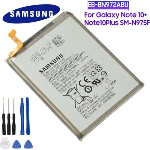 SAMSUNG Original Replacement Battery EB-BN972ABU For Samsung GALAXY Note 10+ Note10Plus SM-N975F SM-N975F/DS 4300mAh