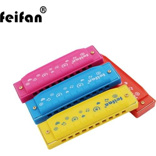 10-hole plastic harmonica toy musical instrument beginner childrens toy