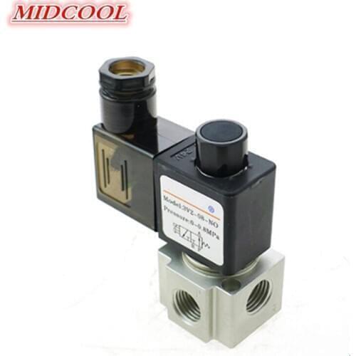 3/2 Way 3V2 Series 3V2-08-NO Pneumatic Solenoid Valve