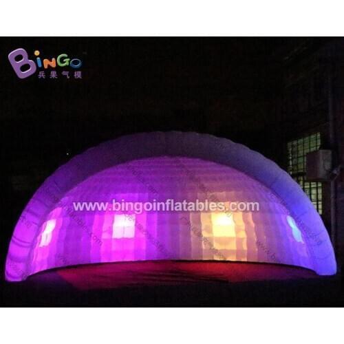 Portable 6M/19.7ft Inflatable Half Dome Tent With LED Lighting For Party Events / 6x3x4M Inflatable Marquee Tents - Toy Tent
