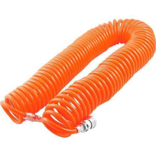 Orange Quick Connector Air Compressor Recoil Hose Tubing 8mm x 5mm WITH 6M/9M/12M/15M Length