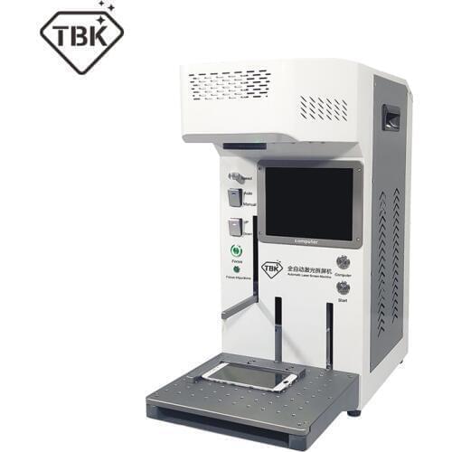 TBK 20W Laser Cutting Machine for iPhone 11 XS X Back Glass Remover LCD Frame Repair Universal mobile phone positioning fixture