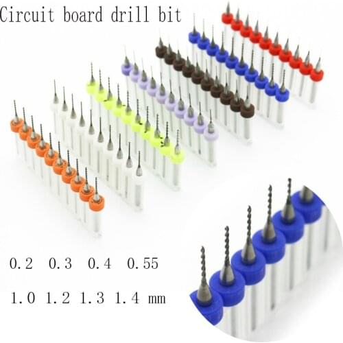 0.1-1.4mm Print Circuit Board Drill Bits, Carbide Micro Drill Bits,Twist Drill Used For Circuit Board Engraving Sharpener Drilli
