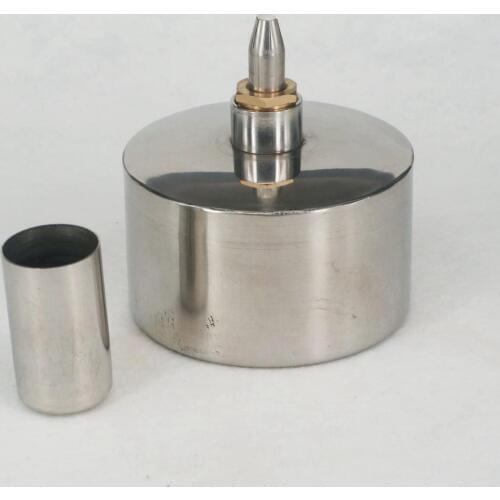 400ml 304 Stainless Steel Alcohol Burner Spirit Lamp Laboratory with wick for Dental Jeweller Cupping Acupuncture