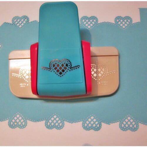 Scrapbook Papel Handmade Edge Device DIY Paper Cutter Craft Fancy Border Single Shaped Hole Heart Punch Flower Design Embossing