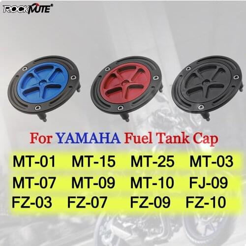 Gas Fuel Tank Cover Cap For SUZUKI For Yamaha MT-01 MT-03 MT-15 MT-25 MT-07 MT-10 FZ-03 FZ-07 Motorcycle Keyless Quick Release