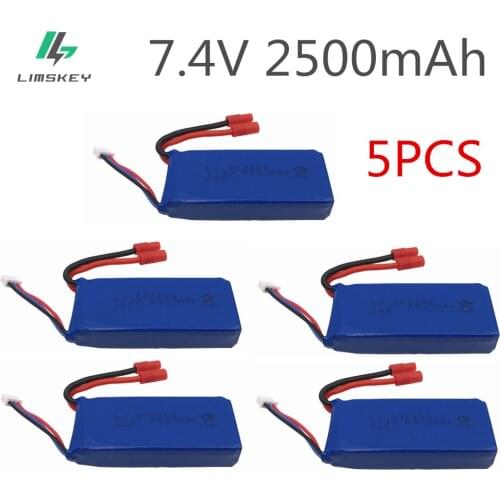 7.4v 2500mAh Lipo battery for Syma X8C X8W X8G X8 RC Quadcopter Parts 7.4 V 903480 Toys Battery high capacity Li-po battery