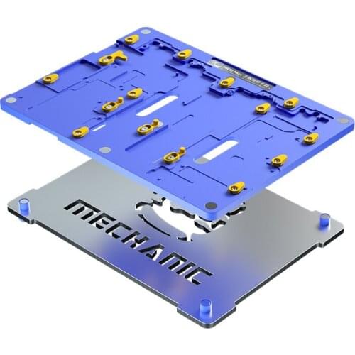 Mechanic 18 IN 1 Fixture PCB motherboard Board Holder For iPhone 6-11 Pro 12 mini 12 Pro MAX Solder Maintenance Platform