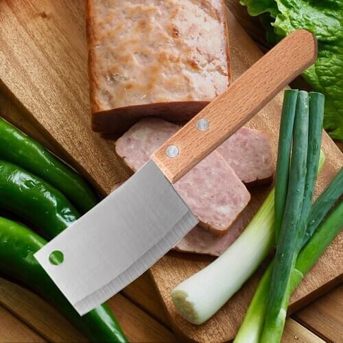 Stainless Steel Mini Kitchen Knife Meat Cleaver Fish Sushi Knife Fruit Vegetables Peeler Tool Outdoor Camping Portable Knife