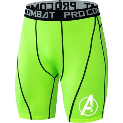 Mens Sports Shorts Gym TIGHTS STRETCH Shorts Race Tights Aerobics Pants Mens Sports Pants Quick Drying Pants Mens Tights MMA