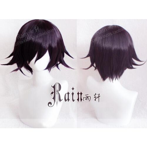 Danganronpa V3: Killing Harmony Ouma Kokichi Wig Cosplay Dangan Ronpa Heat Resistant Hair Cosplay Wig + Wig Cap