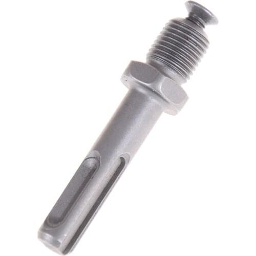 Thread Dia SDS Plus Round Shank Keyless Drill Bit Chuck Adapter Converter Quick Change Tool Wrench Chuck Connecting Rod