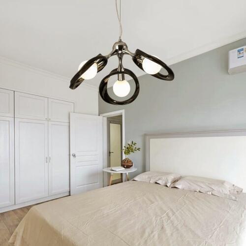 Nordic Postmodern Furniture Lighting Art Decoration 3 Head 5 Head Chandeliers Holiday Light Bedroom Living Room Dining Bar