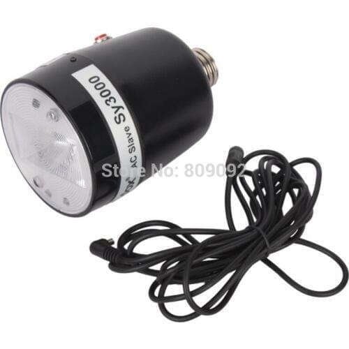 Godox SY3000 Photo Studio Strobe Light E27 Screw AC Slave Flash Strobe Bulb 220V 110V FOR INDOOR PHOTOGRAPHY