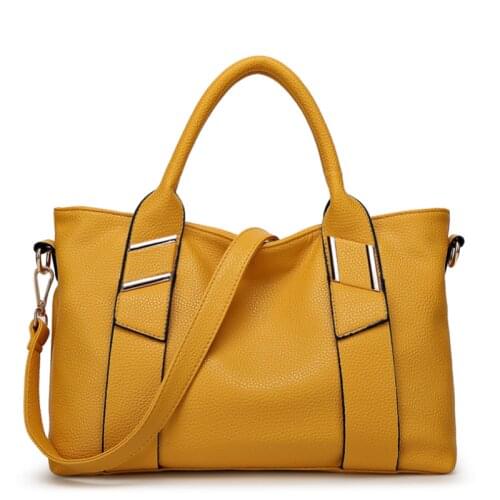 Shoulder Bags Women PU Leather Casual Handbags Ladies Luxury Design Tote Bag Female Large Capacity Crossbody Bags bolsos mujer