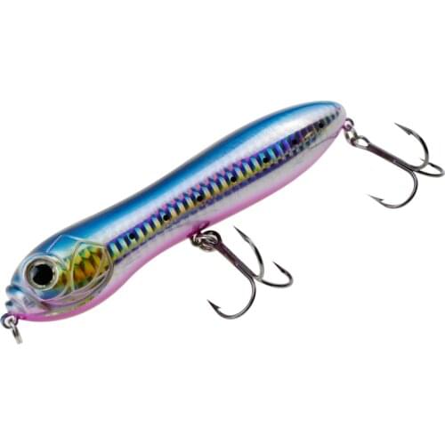 130mm 30g Pencil Hard Bait Top Water Fishing Lure Artificial Fishing Wobblers 3D Eyes Carp Bass Fishing Lure